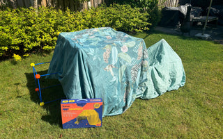 tent of hut bouwen met fort bouwpakket